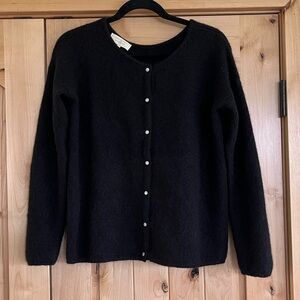 SEZANE “Gaspard” Black Cardigan